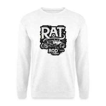 Ratsking Ratlook Shirt – Rustic Custom Style - Unisex Sweatshirt - white - Front