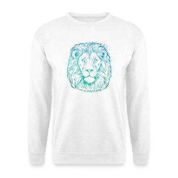 Lion Portrait - Unisex Sweatshirt - white - Front