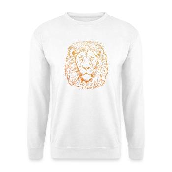 Lion Portrait - Unisex Sweatshirt - white - Front