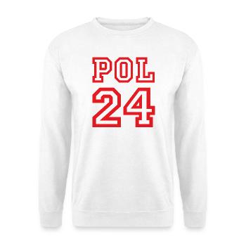 Poland Polska Polen - Unisex Sweatshirt - white - Front