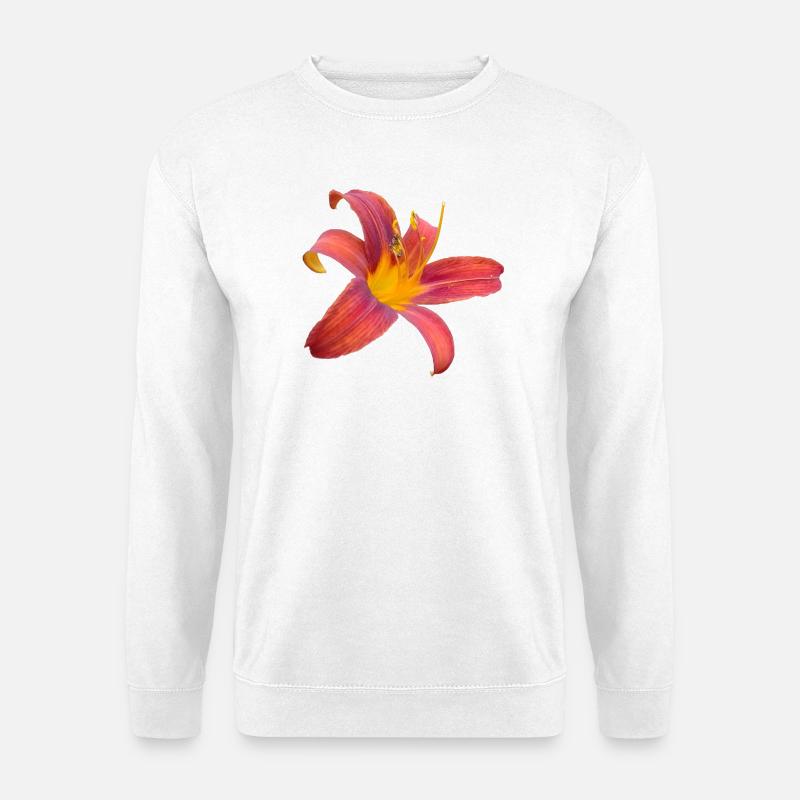 Explosion de couleurs Lilienfunken - Sweat-shirt Unisexe - blanc