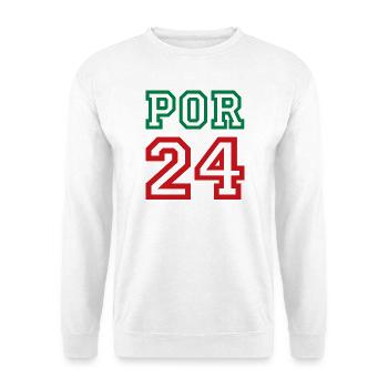 Portugal - Sweat-shirt Unisexe - blanc - Devant