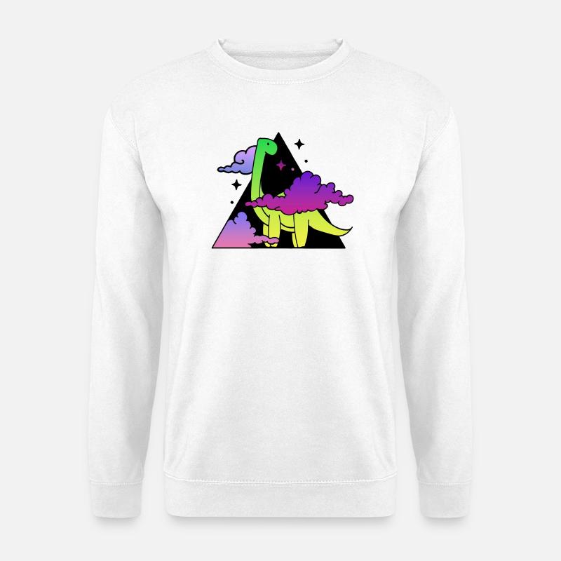 Dino montain - Unisex Pullover - Weiß
