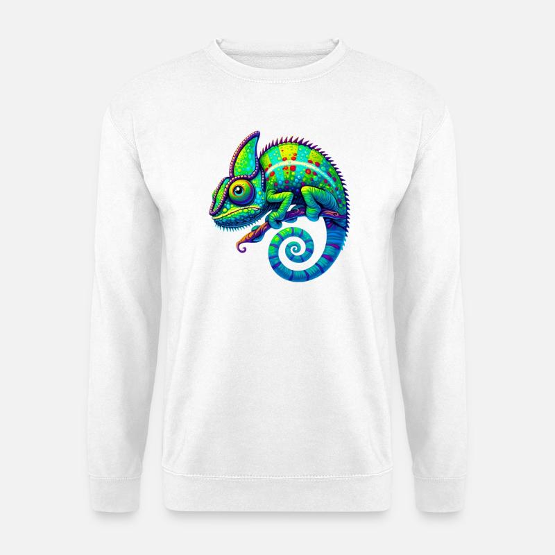 Chameleon - Unisex Sweatshirt - white