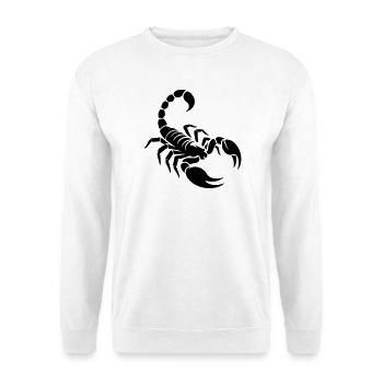 Scorpion - Sweat-shirt Unisexe - blanc - Devant