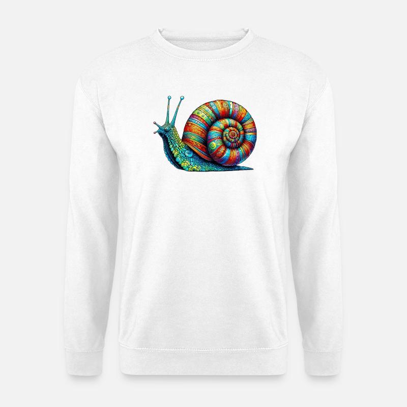 Snail - Unisex Sweatshirt - white