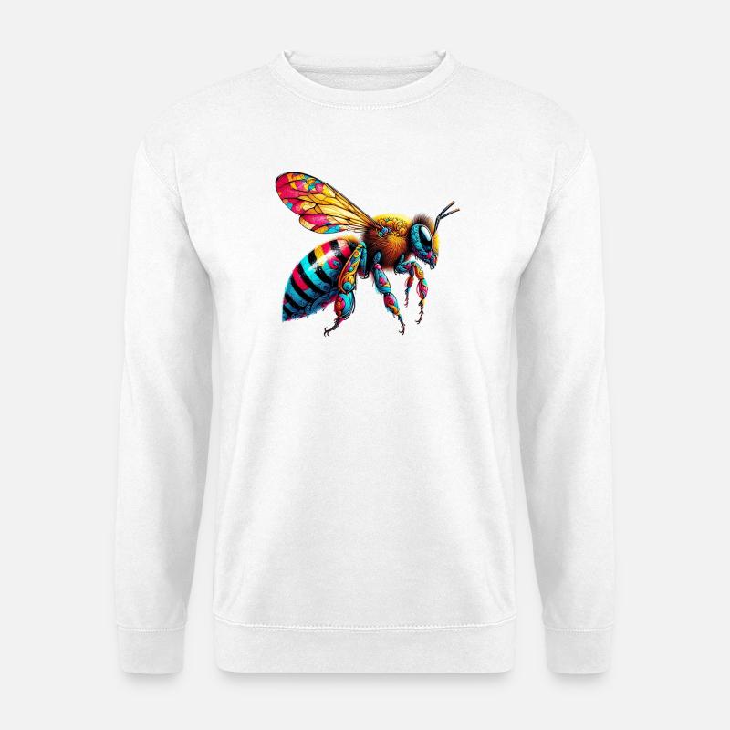 Bee - Unisex Sweatshirt - white
