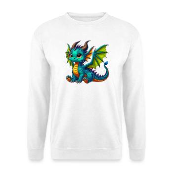 Dragon - Unisex Sweatshirt - white - Front