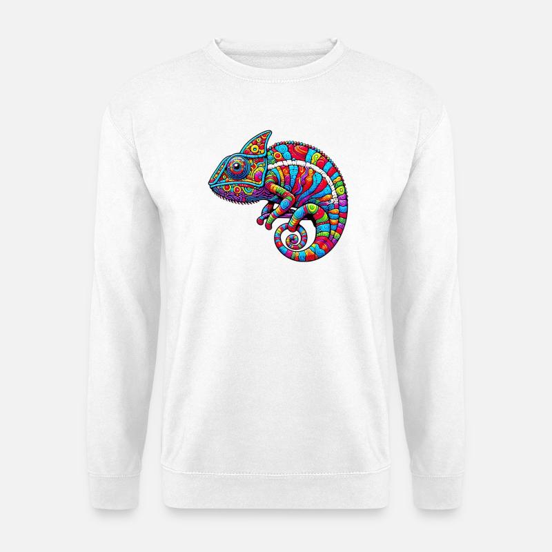 Chamäleon - Unisex Pullover - Weiß