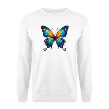 Van Gogh butterfly - Unisex Sweatshirt - white - Front