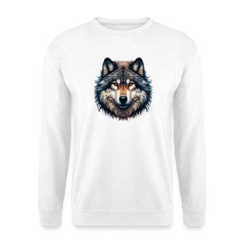 Wolf - Unisex Sweatshirt - white - Front