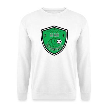 Roi du football. Pour papa, papy. Récompense foot - Sweat-shirt Unisexe - blanc - Devant