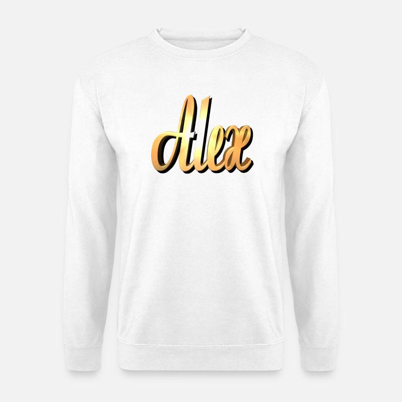 alex2 - Unisex Sweatshirt - white