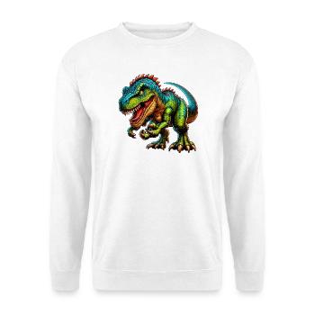 Dinosaur - Unisex Sweatshirt - white - Front