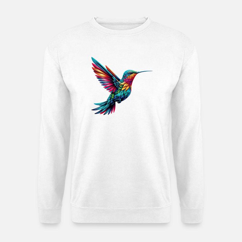 Kolibri - Unisex Pullover - Weiß