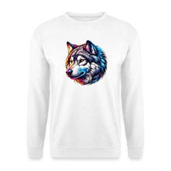 Wolf - Unisex Sweatshirt - white - Front