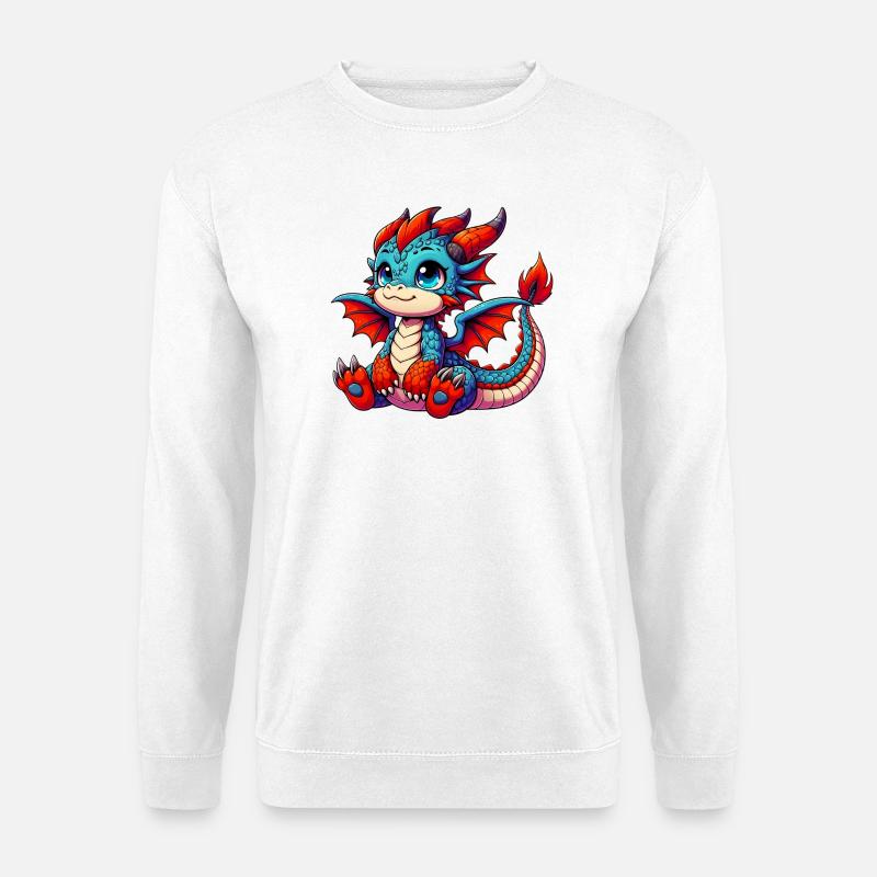 Dragon - Unisex Sweatshirt - white