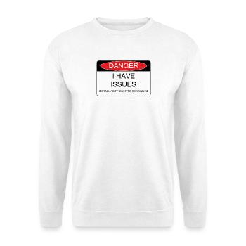 J’ai des problèmes - Sweat-shirt Unisexe - blanc - Devant