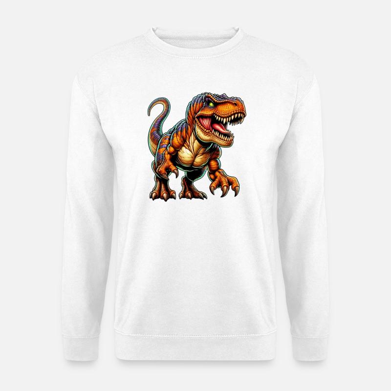 Dinosaur - Unisex Sweatshirt - white