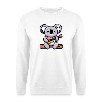 Koala Chords: The Eucalyptus Melodist - Unisex Sweatshirt - white - Front