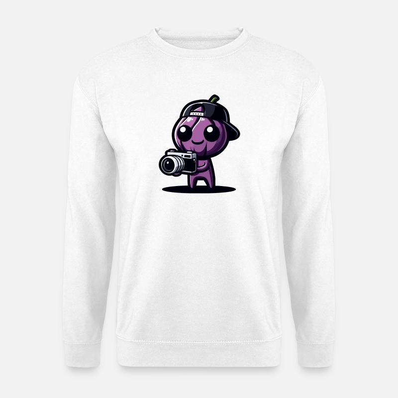 PicBerry der Shutterbug - Unisex Pullover - Weiß