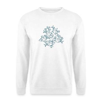 Ocean Animals Lover Sharks - Unisex Sweatshirt - white - Front