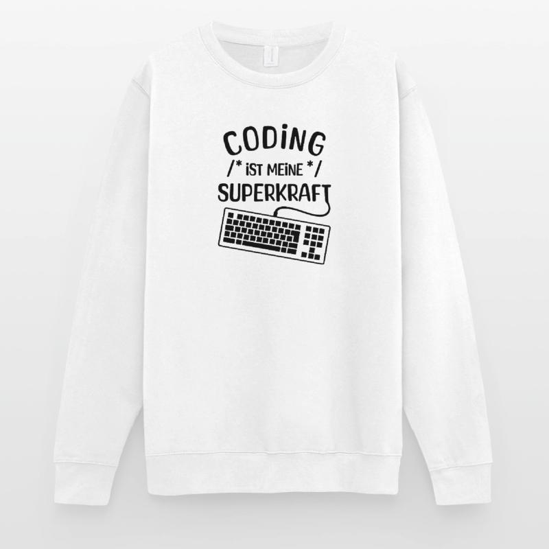 Développeur de déclaration de code informatique Computergeek Sweat-shirt Unisexe