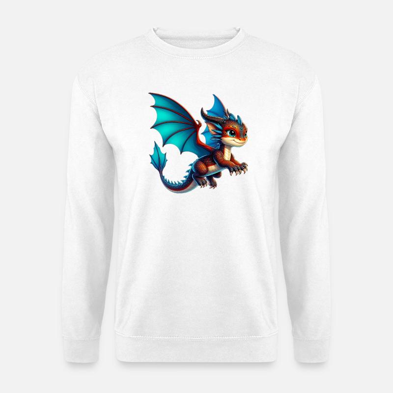 Dragon - Unisex Sweatshirt - white