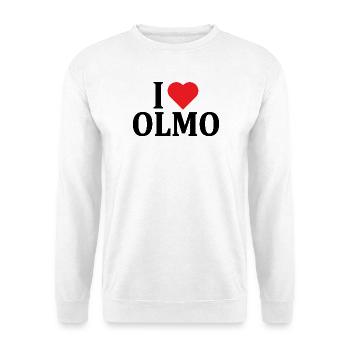 T-Shirt I love Elm T-Shirt Geschenkidee - Unisex Pullover - Weiß - Vorne
