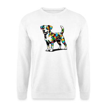Dog - Unisex Sweatshirt - white - Front