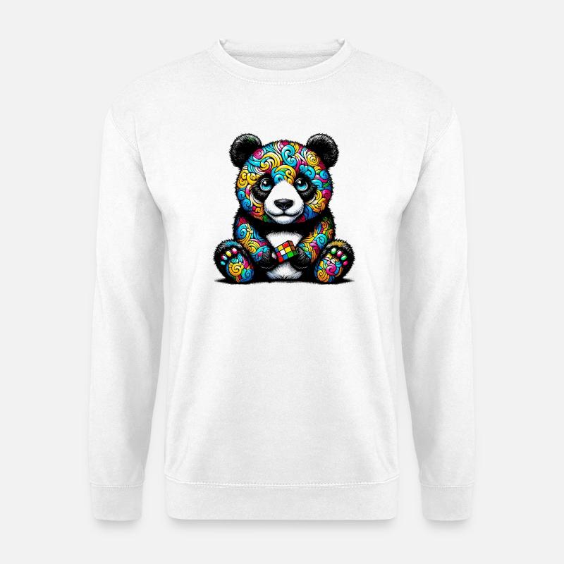 Panda - Unisex Sweatshirt - white