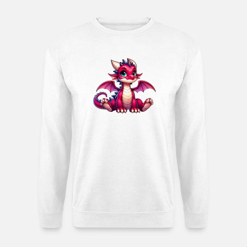 Dragon - Unisex Sweatshirt - white