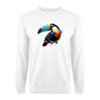 Tukan - Unisex Pullover - Weiß - Vorne