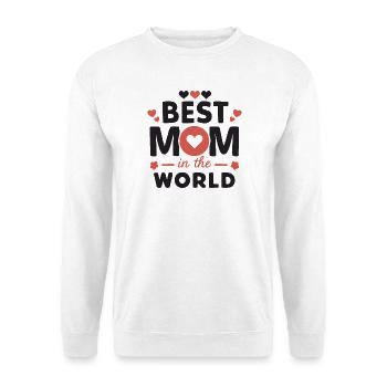 Meilleure maman du monde - Sweat-shirt Unisexe - blanc - Devant