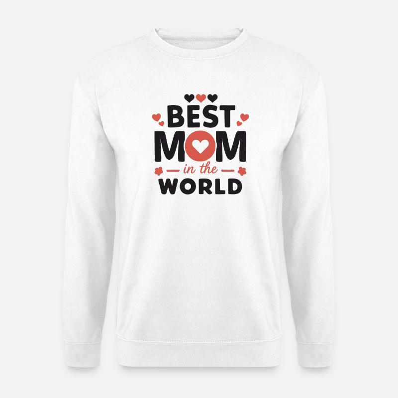 Beste Mama der Welt - Unisex Pullover - Weiß