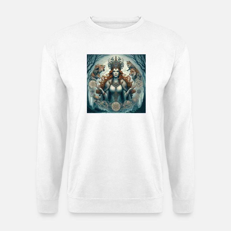 Celtic Goddess - Unisex Sweatshirt - white