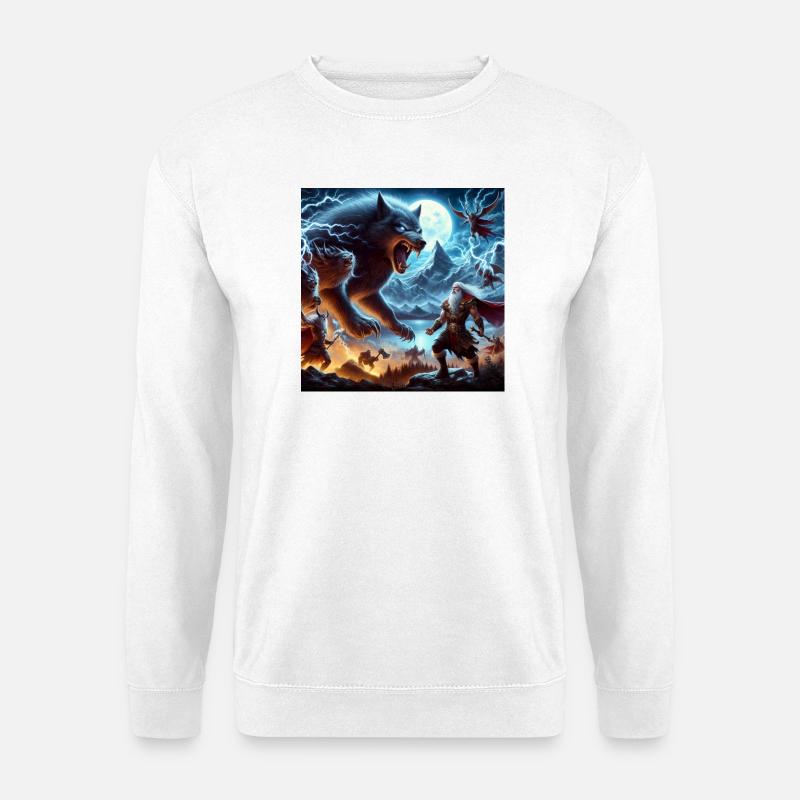 Fenrir - Unisex Pullover - Weiß