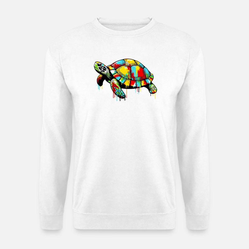 Turtle - Unisex Sweatshirt - white