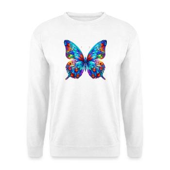 Butterfly - Unisex Sweatshirt - white - Front