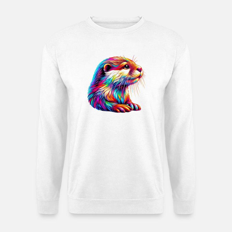 Otter - Unisex Sweatshirt - white