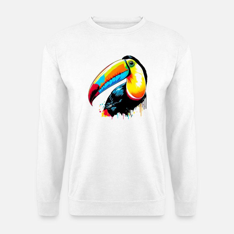 Toucan - Unisex Sweatshirt - white