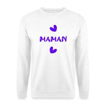 MUTTERTAG. SCHÖNEN MUTTERTAG. MAMA - Unisex Pullover - Weiß - Vorne