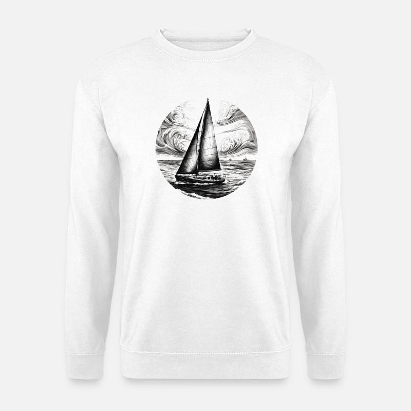 Segeltraum Noir - Unisex Pullover - Weiß