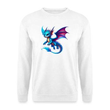 Dragon - Unisex Sweatshirt - white - Front