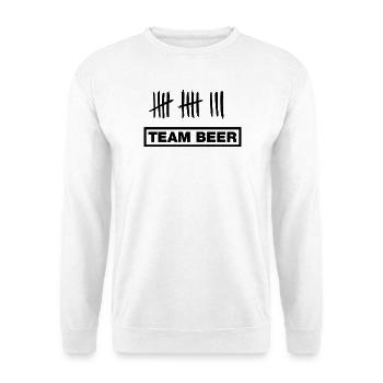 Bier, Beer, Cerveza - Unisex Sweatshirt - white - Front