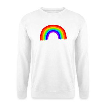 Regenbogen / RGB - Unisex Pullover - Weiß - Vorne
