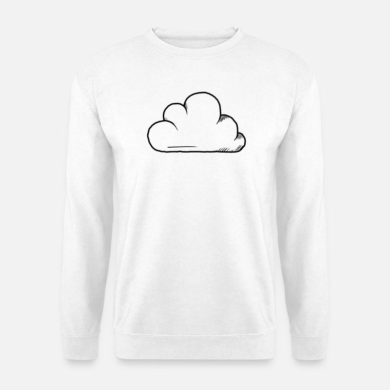 Conception du cloud - Sweat-shirt Unisexe - blanc