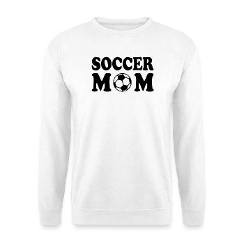Soccer mom - Unisex Pullover - Weiß - Vorne