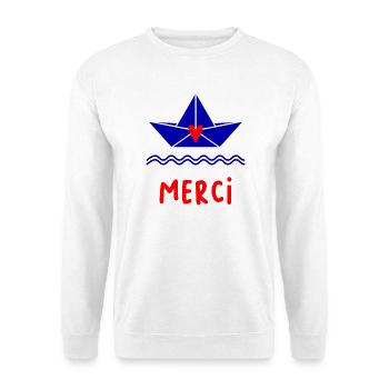 THANK YOU. MISTRESS. MASTER - Unisex Sweatshirt - white - Front