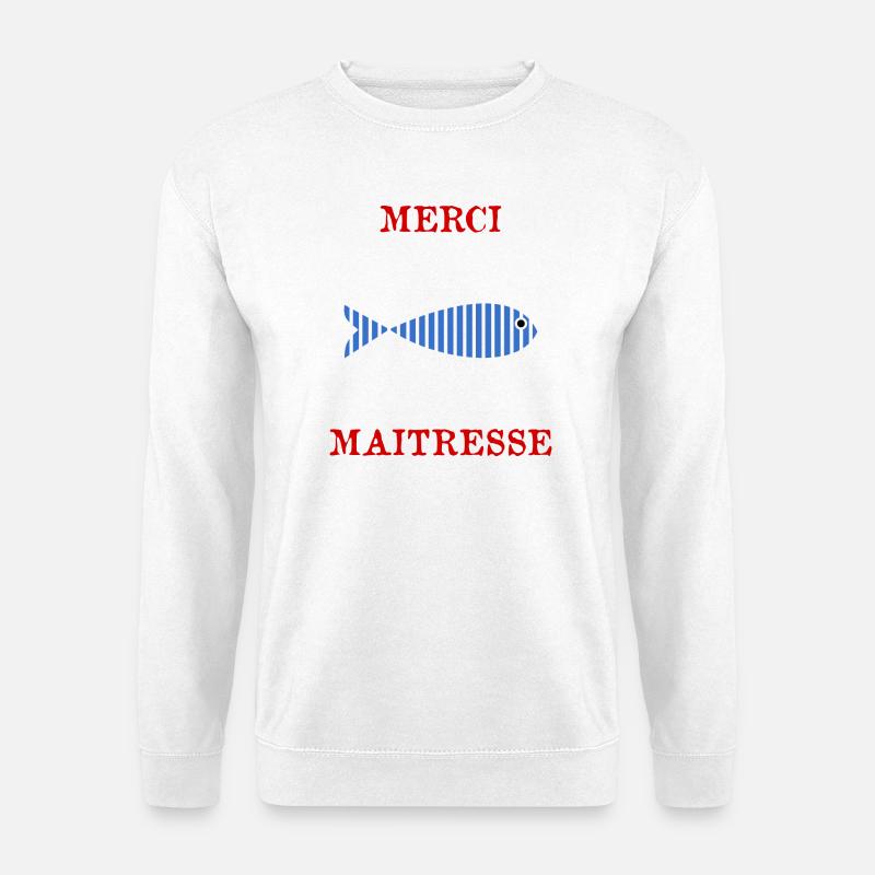 DANKE HERRIN - Unisex Pullover - Weiß